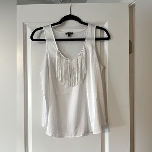 Express Tassle fringe tank NWOT